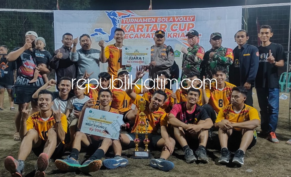 Turnamen Bola Voli Kartar Cup Krian, Eratkan Persatuan dan Kesatuan Antar Pemuda Desa