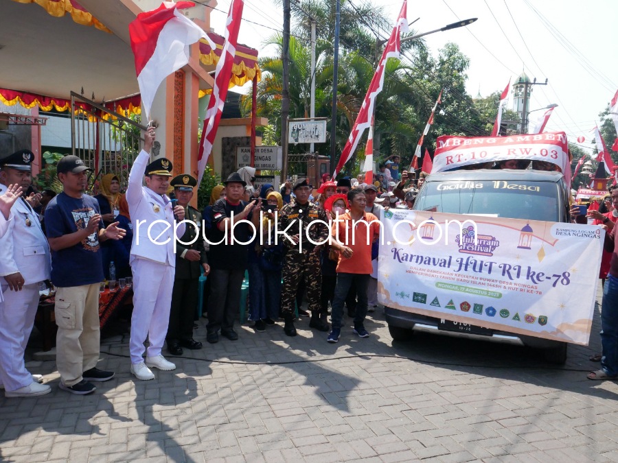 Wabup Sidoarjo Karnaval Peringatan Kemerdekaan RI Ajarkan Persatuan dan Kebhinnekaan