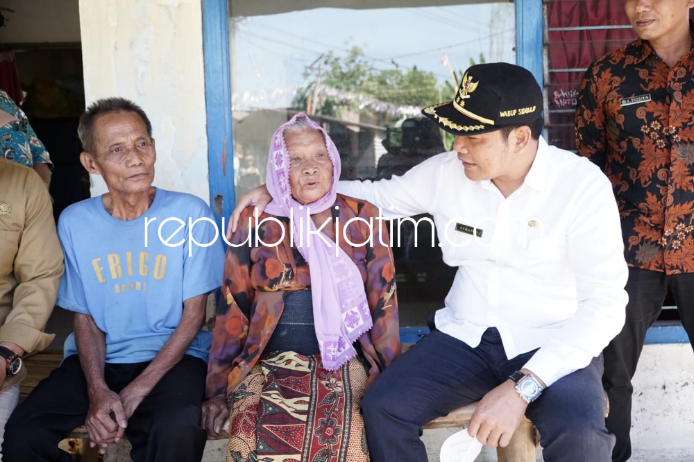 Prihatin Kondisi Rumah Mbok Nirah Berusia 71 Tahun di Tulangan, Wabup Sidoarjo Siapkan Bantuan Rehab Rumah