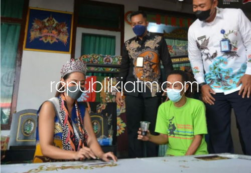 Batik Produksi Warga Binaan Lapas dan Rutan di Jatim Dipakai Menteri dan Putri Pariwisata di Ajang Miss Supranational 2022