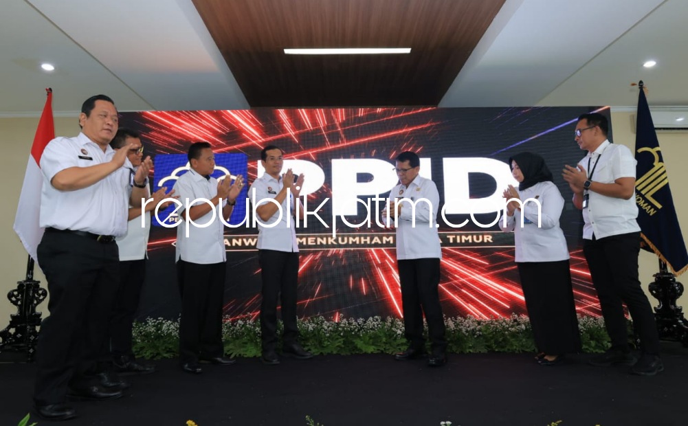 Optimalkan Pelayanan Informasi, Kemenkumham Jatim Launching Aplikasi e-PPID Terintegrasi