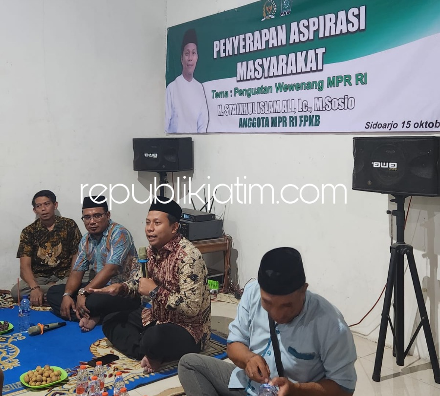 Usai Bagikan 120 Pompa Konversi Diesel ke Elpiji, Gus Syaikhul Tampung Aspirasi Gapoktan Balongbendo Sidoarjo 