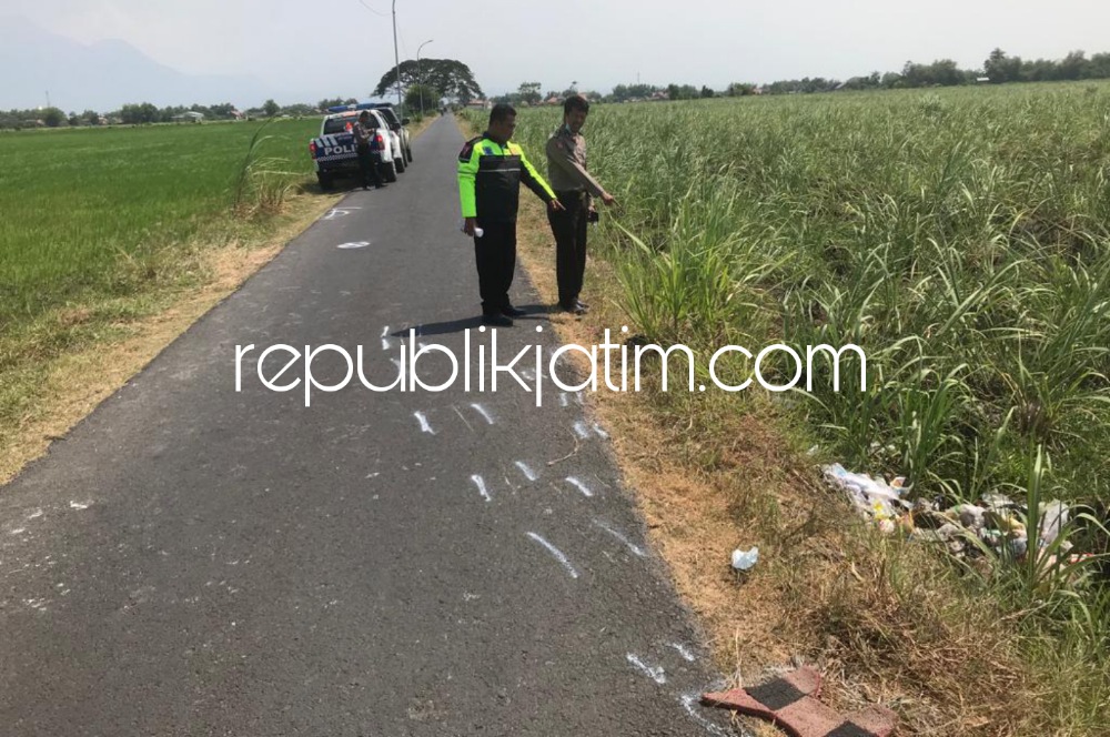 Motor Honda Scoopy Senggol Gerobak Roda Tiga di Jatikalang Prambon, Pelajar Berusia 14 Tahun Meninggal Dunia