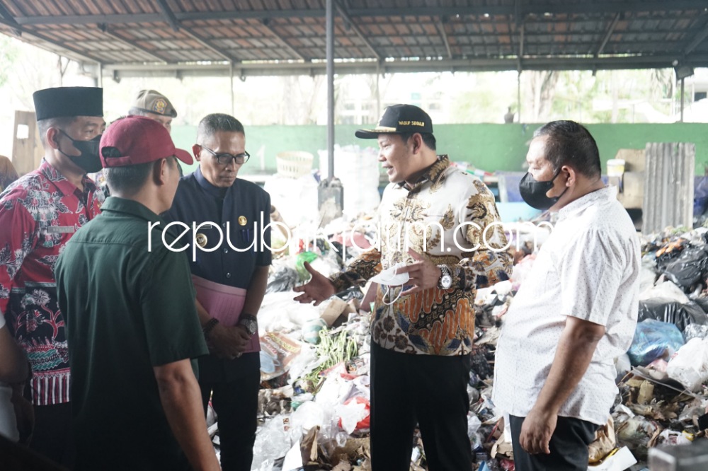 TPST Kureksari Waru Tidak Dikelolah Optimal, Disidak Wabup Sidoarjo Minta Sampah Masuk TPA Jabon Nol Persen