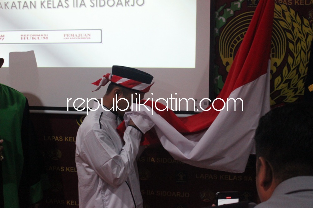 Narapidana Terorisme Asal Merauke Ikrar Setia Kepada NKRI di Lapas Sidoarjo