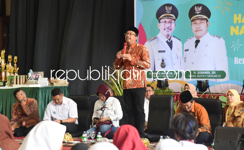 Gus Muhdlor Ajak Ratusan Pelajar Kader Kesehatan Remaja Sidoarjo Ikut Cegah Stunting