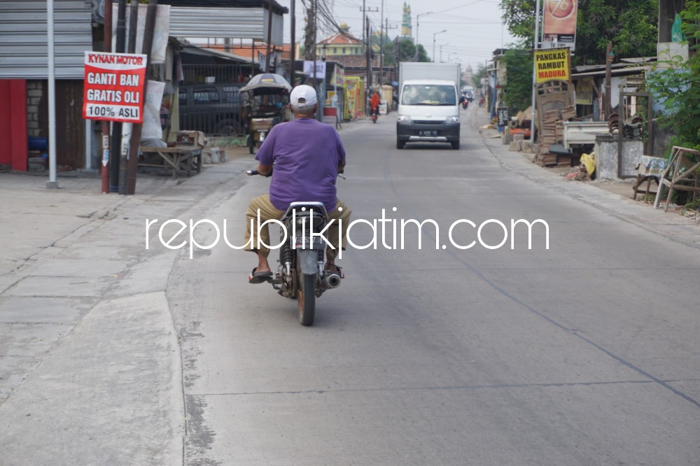 Proyek Betonisasi Ruas Jalan Kwangsan Sedati Sudah Rampung 100 Persen