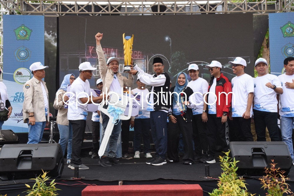 Kedungcangkring Jabon Juara I Awarding Sido Resik 2023, Boyong Mobil Pikup dan Uang Rp 100 Juta