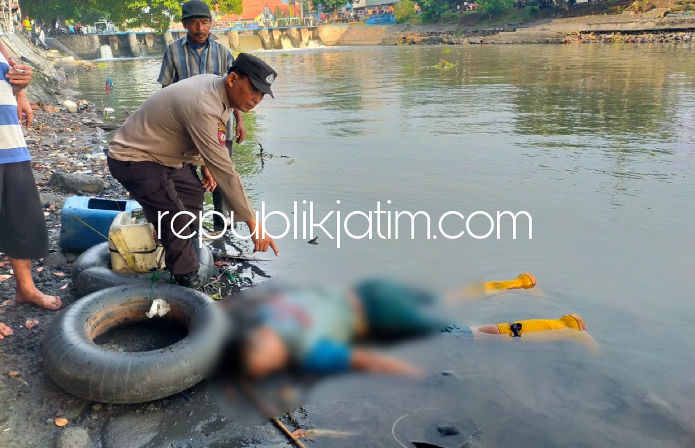 Cari Ikan Pakai Strum, Pria Asal Penambangan Balongbendo Tewas Mengapung di Sungai Mangetan
