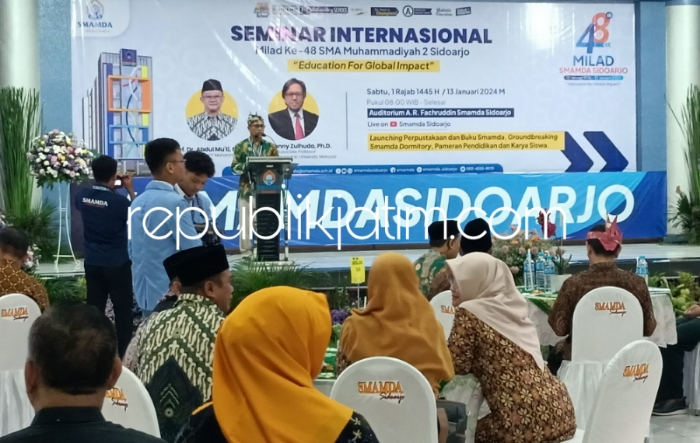 Milad ke 48 Bangun Asrama Putri,  Ratusan Siswa Smamda Sidoarjo Borong Prestasi Berskala Internasional