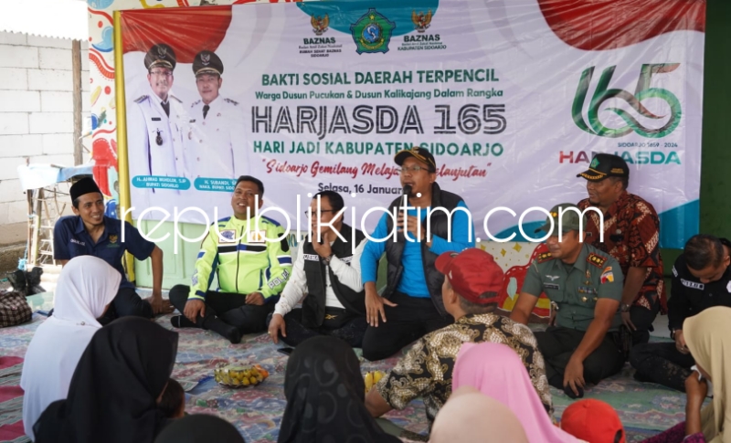 Baksos di Kampung Terpencil Pucukan, Gus Muhdlor Janji Segera Perbaiki Sejumlah Fasum