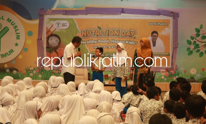 Peringati Hari Gizi Nasional, Siswa SD Al Muslim Gelar Gerakan Sarapan Sehat dan Tanya Jawab Bersama Ahli Gizi