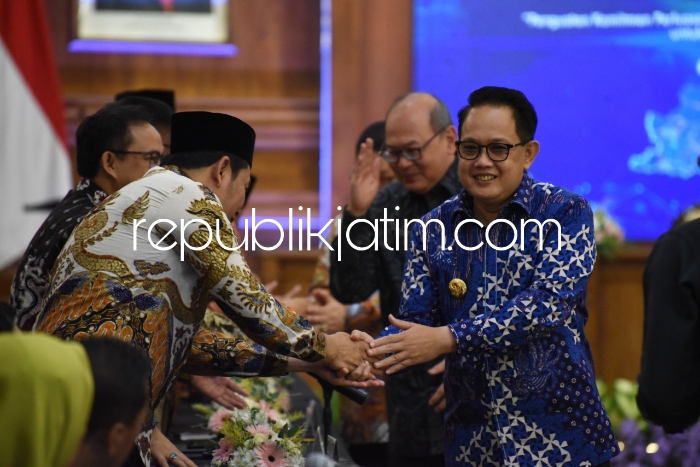 Wabup Sidoarjo Hadiri HLM Rakorwil TP2DD Jatim, Dorong Pemda Kembangkan Inovasi Transformasi Digital 5 M