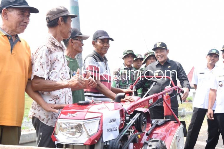 Plt Bupati Sidoarjo dan Tim Wasev TMMD Ke 120 Tinjau Lokasi di Penambangan Balongbendo