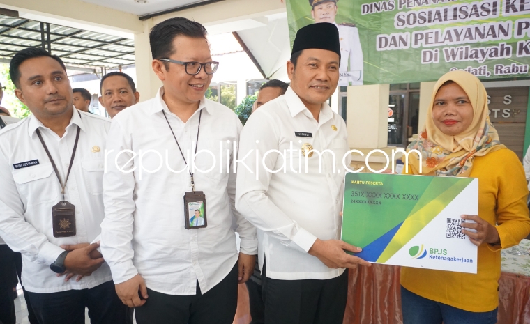 Ratusan Pelaku UMKM di Sedati Dapat Kemudahan Layanan Perizinan dari DPM PTSP Sidoarjo