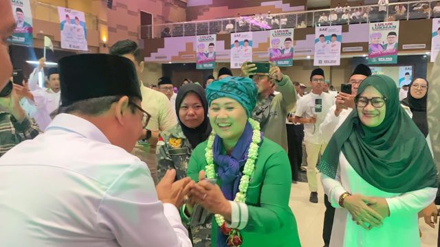 Dihadapan Ribuan Kader PKB Sidoarjo Beserta Banom, Cagub Luluk Nur Hamidah Optimis Bawa Perubahan Bagi Jatim