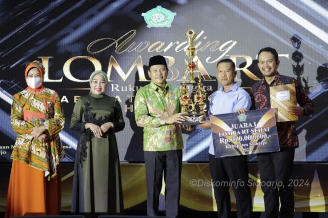 Juara Lomba RT Hebat se Sidoarjo, Lima RT Boyong Hadiah Rp 300 Juta Per Pemenang Antar Kategori