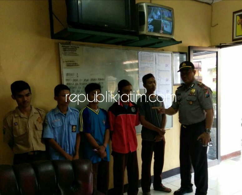 Bolos Sekolah, Lima Pelajar Terjaring Razia 