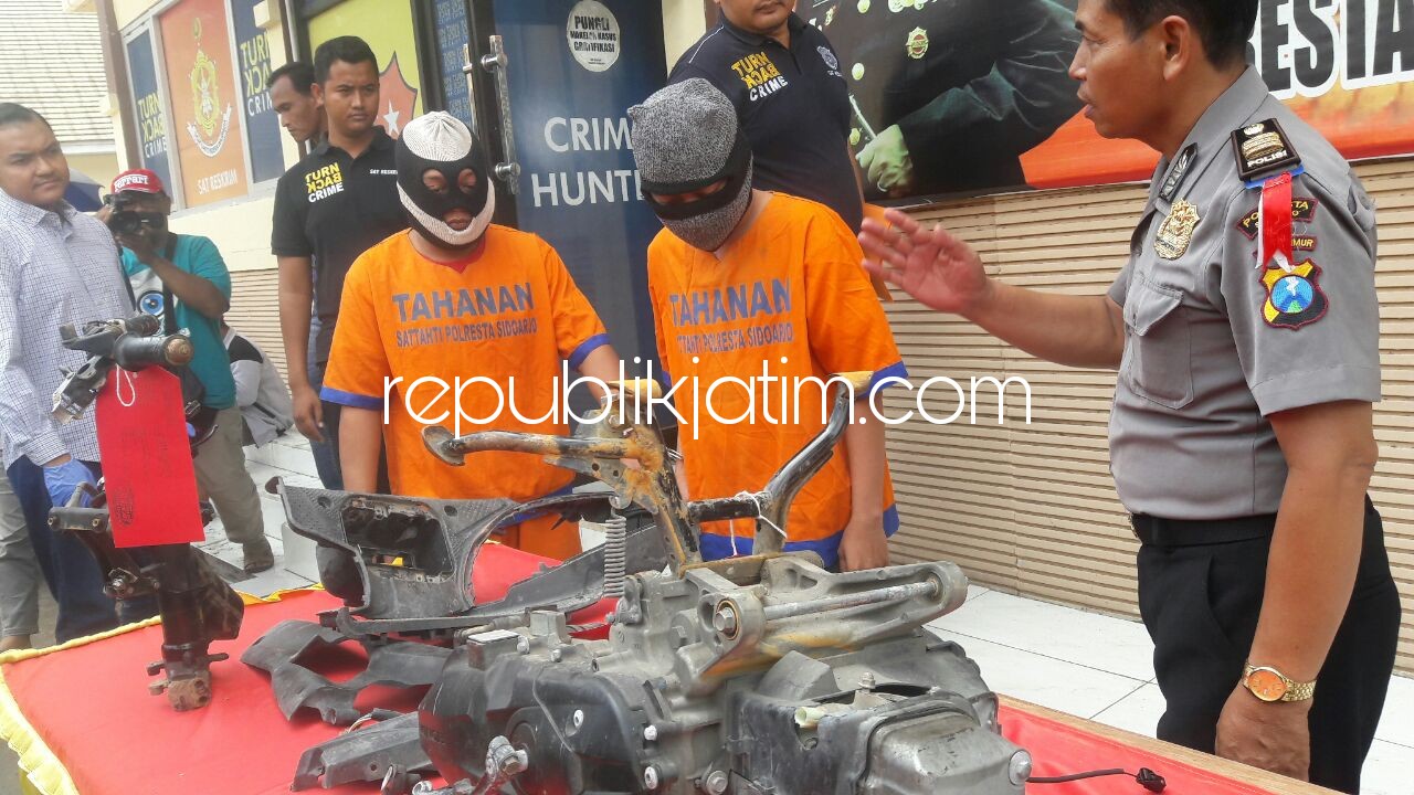 Motor Rampasan Pelajar, Dipotongi Tak Dijual Diceburkan Sumur