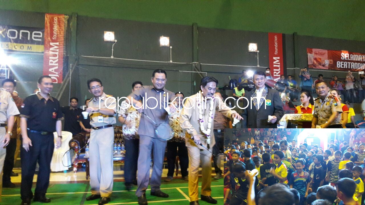 1.004 Atlet Ramaikan Turnamen Bulu Tangkis Bupati Sidoarjo Cup