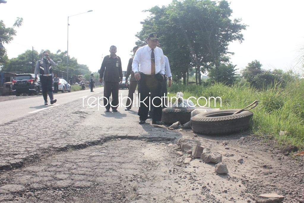 Jalur Lingkar Timur Rusak Berat, Bupati Salahkan 9 Pengembang