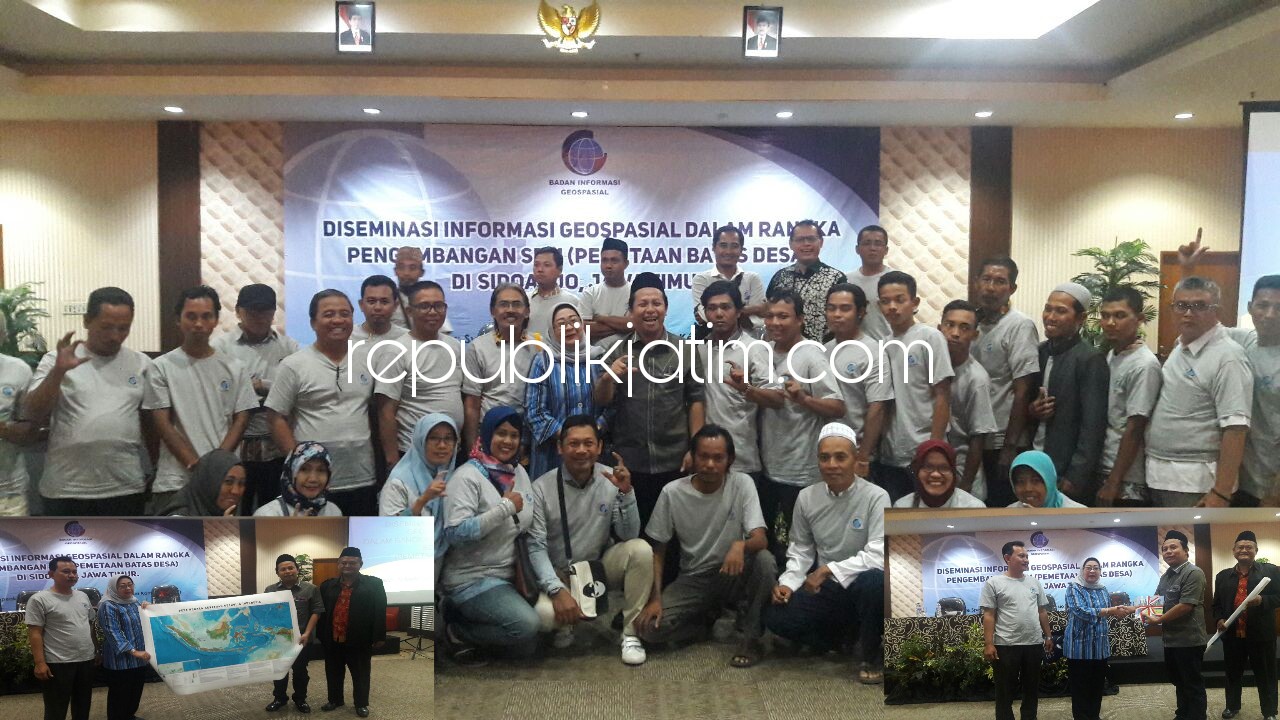 DPR RI dan BIG Sarankan Kades Sidoarjo Membuat Peta Desa