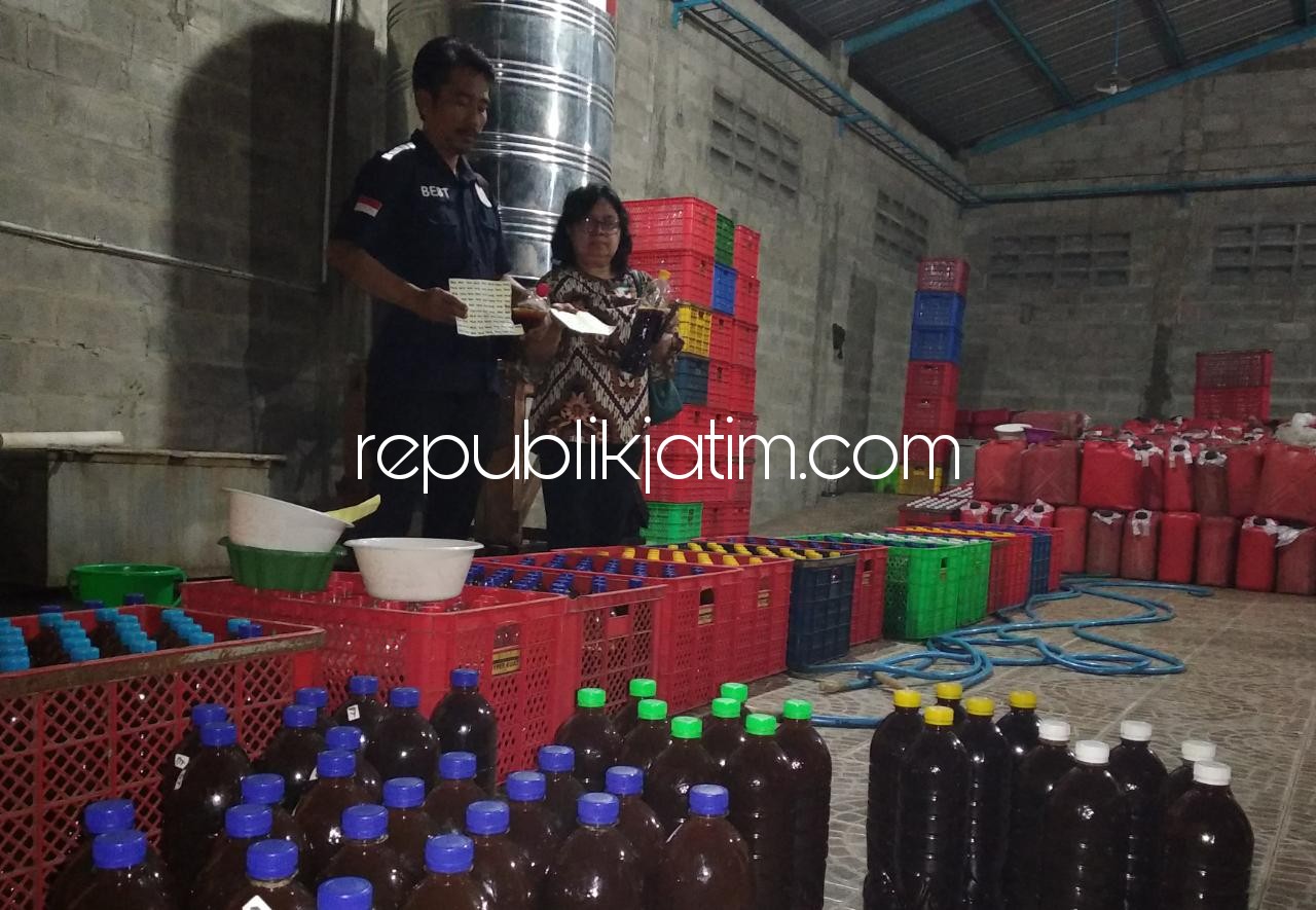 BPOM Grebeg Pabrik Jamu Angger Waras di Tulangan